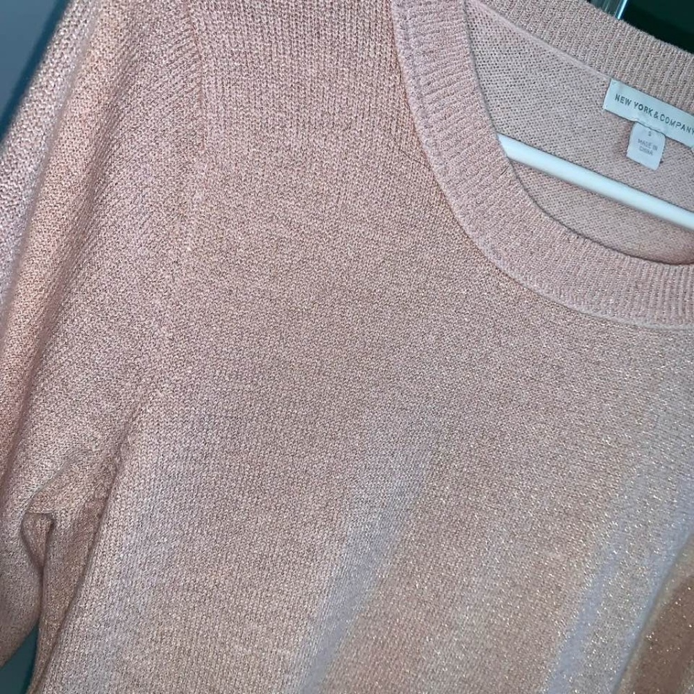 Pink Shimmery Top